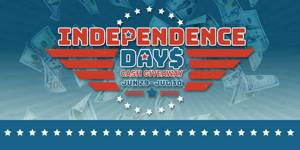 Independence Day Cash Giveaway