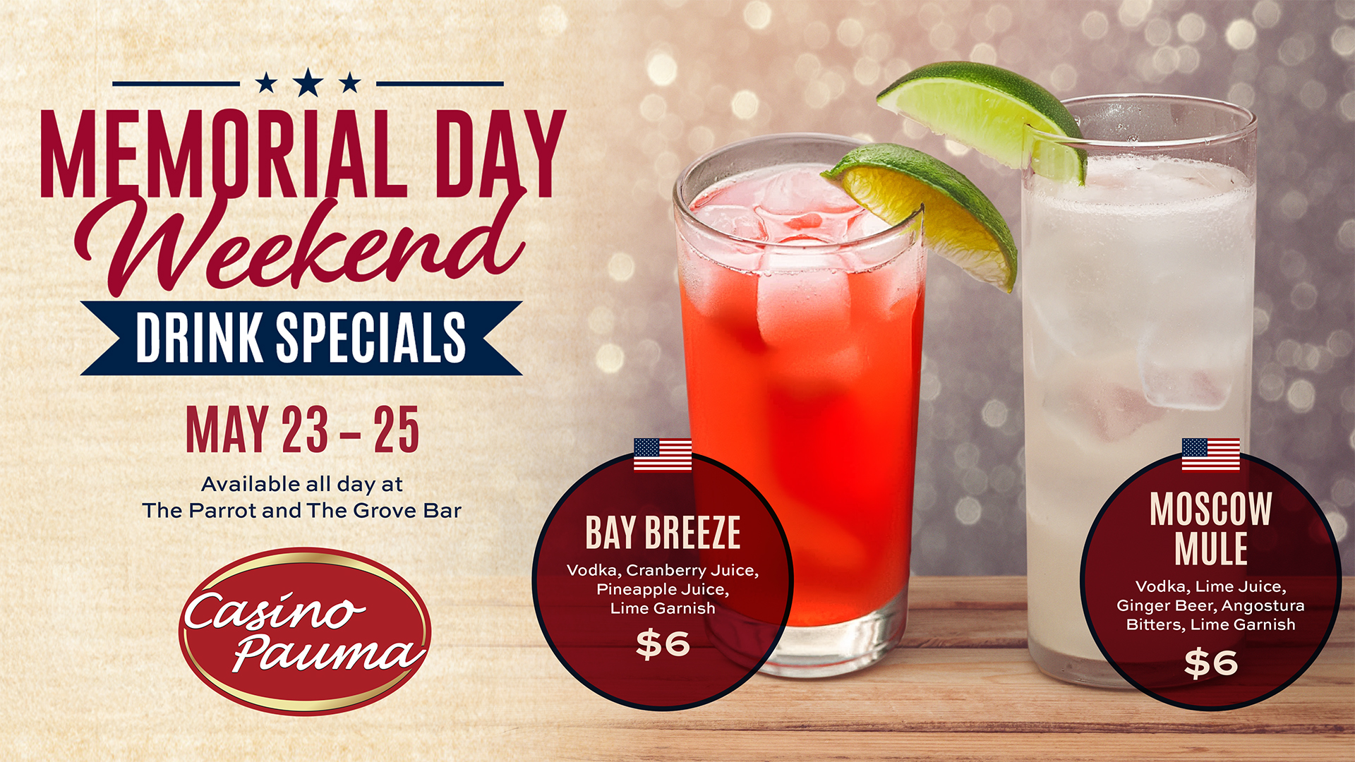 Pauma Cafe Specials | BBQ DInner, Fried Chicken, and Prime Rib | 4 PM - 10 PM