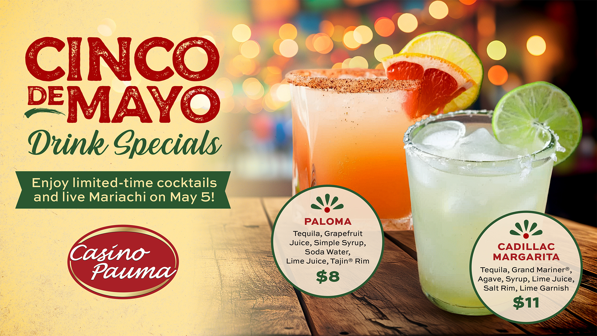 Steak & Eggs | $9.99 7AM - 11AM | Pauma Cae