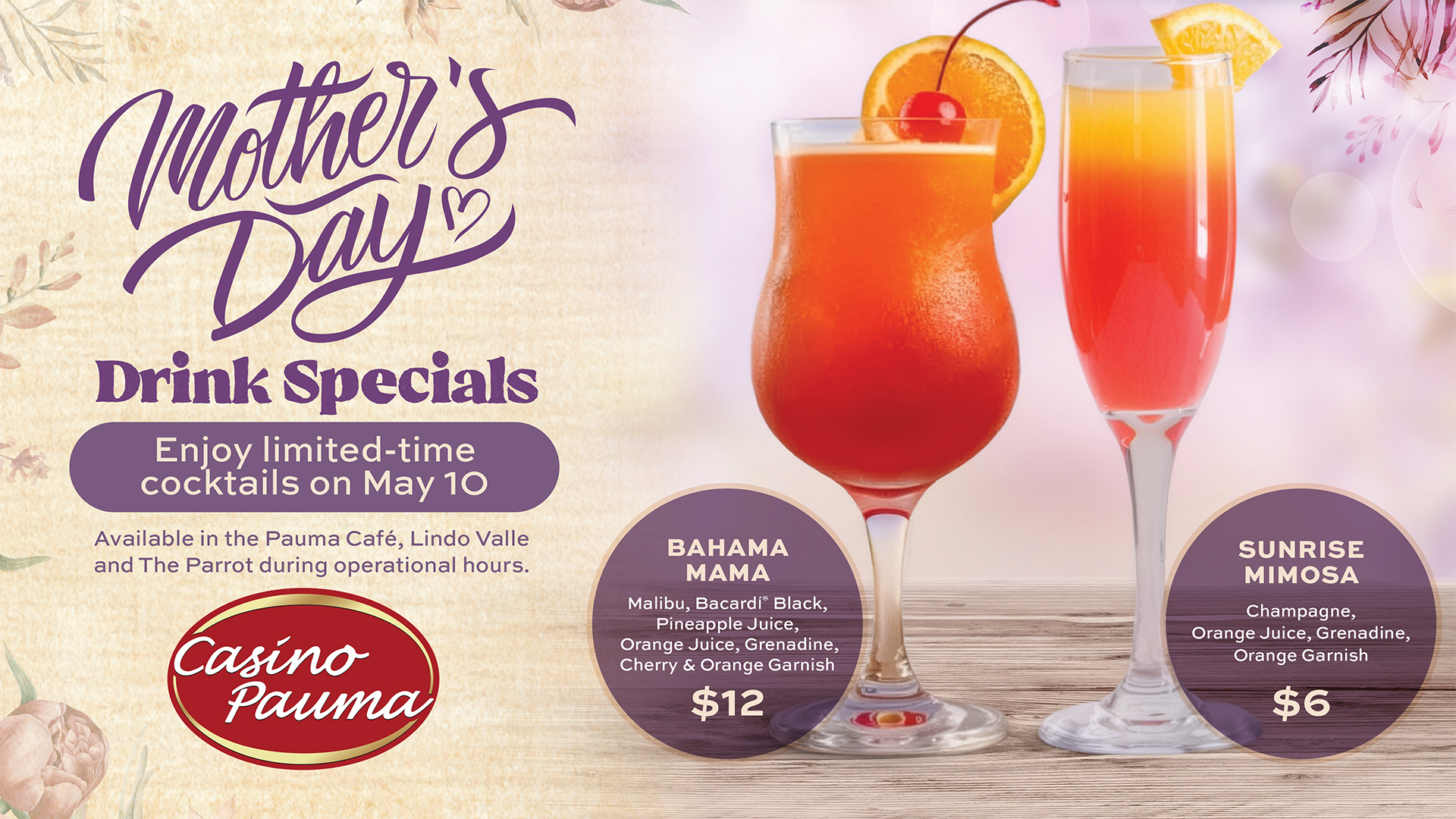 Steak & Eggs | $9.99 7AM - 11AM | Pauma Cae