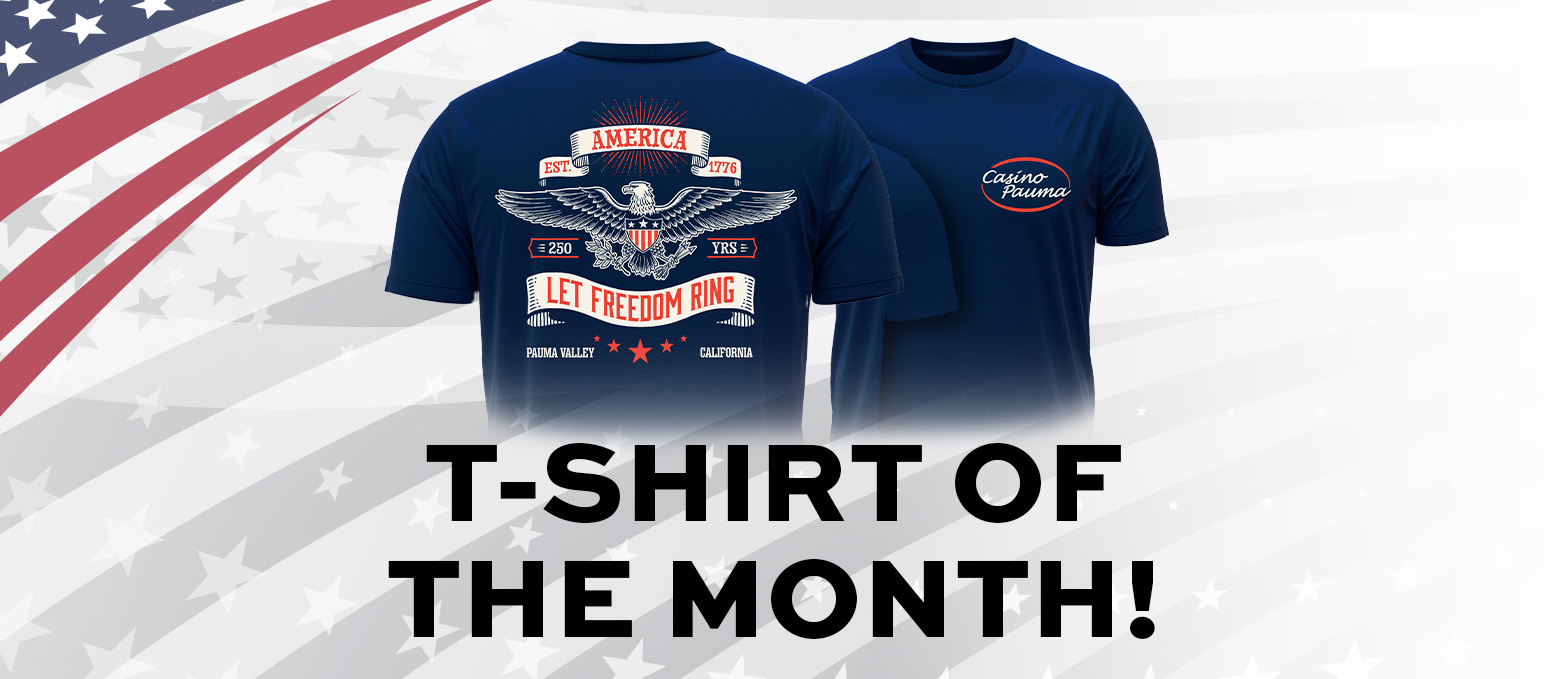 July T-Shirt of the Month