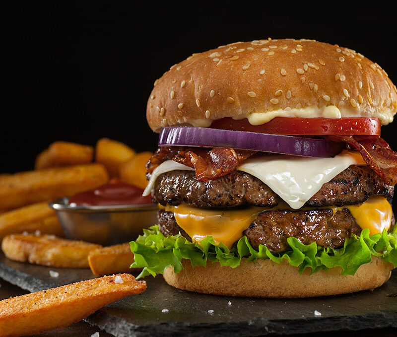 Cheeseburger & French Fries