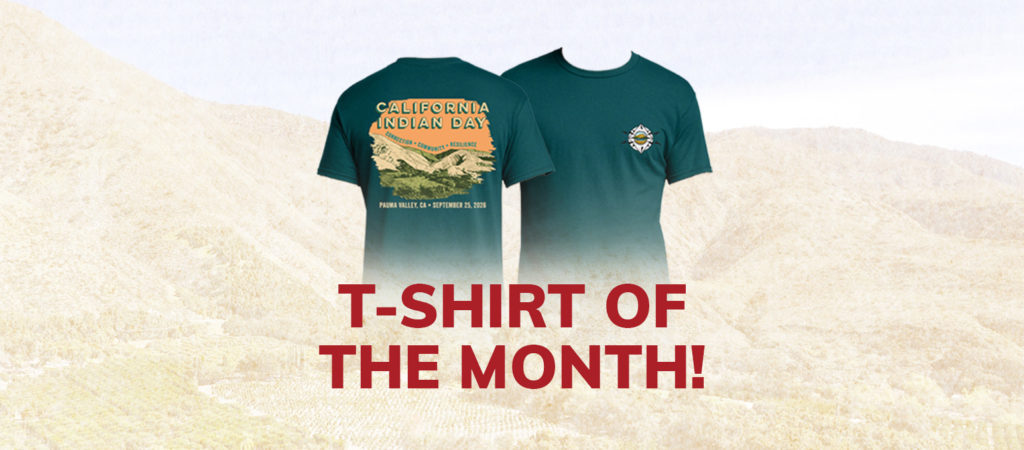CA Indian Day T-Shirt of the Month